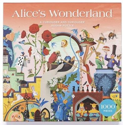 Laurence King 1000 Piece Jigsaw Puzzle Alice&#039;s Wonderland