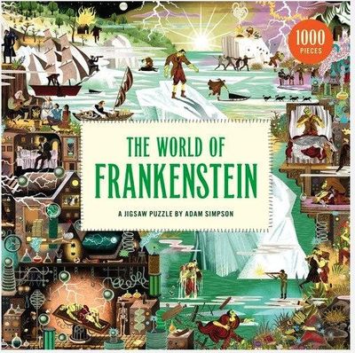 Lawrence King 1000 Piece Jigsaw Puzzle The World of Frankenstein