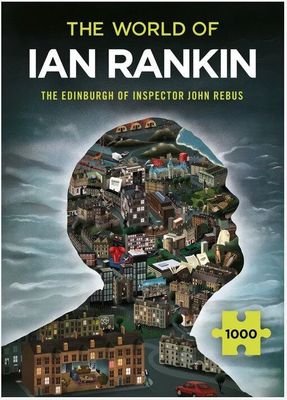 Laurence King 1000 Piece Jigsaw Puzzle The World of Ian Rankin The Edinburgh of Inspector John Rebus