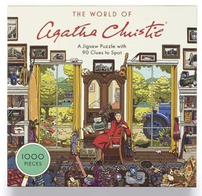 The World of Agatha Christie 1000 Piece Jigsaw Puzzle