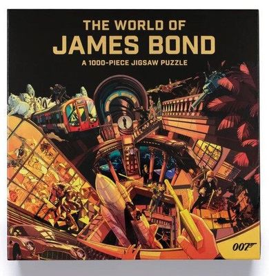 Laurence King The World of James Bond 1000 Piece Jigsaw Puzzle