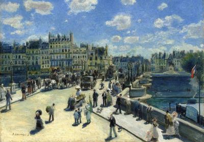 Grafika Art 1000 Piece Jigsaw Puzzle Auguste Renoir: Pont Neuf, Paris, 1872