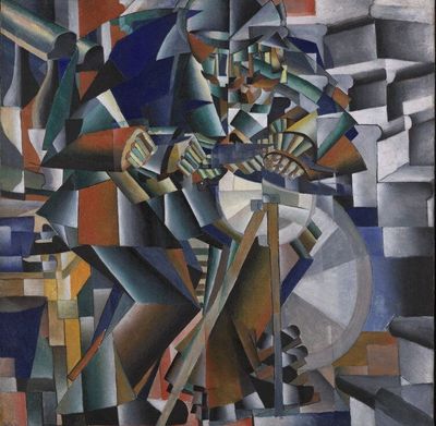 Grafika Art 1000 Piece Jigsaw Puzzle Kasimir Malevich: The Knifegrinder, 1912-13