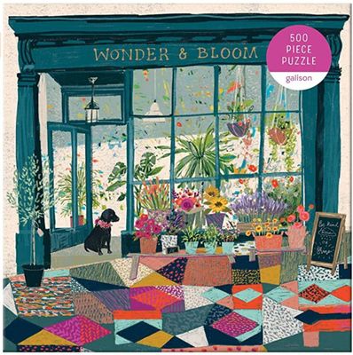Galison 500 Piece Jigsaw Puzzle: Wonder &amp; Bloom