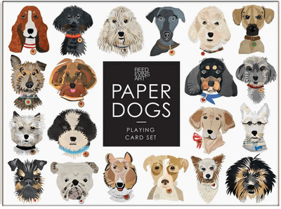 Galison 1000 Piece Jigsaw Puzzle: Paper Dogs