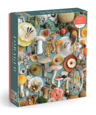 Galison 1000 Piece Jigsaw Puzzle Foraged
