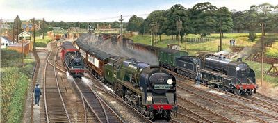 Gibsons 636 Piece Panorama Jigsaw Puzzle: New Forest Junction