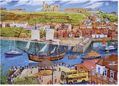 Gibsons 1000 Piece Jigsaw Puzzle Endeavour Whitby