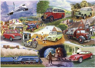 Gibsons 1000 Piece Jigsaw Puzzle: Iconic Engines