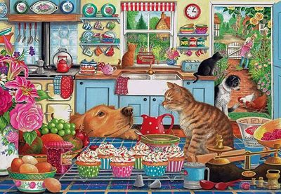 Gibsons 1000 Piece Jigsaw Puzzle: Tempting Treats