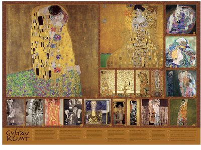 Cobble Hill 1000 Piece Jigsaw Puzzle Golden Age of Klimt