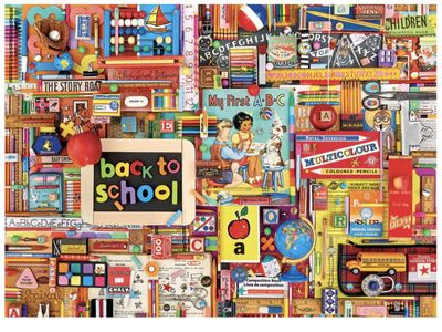 Cobble Hill 1000 Piece Jigsaw Puzzle Back To School