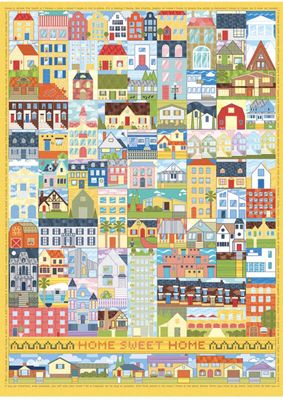 Cobble Hill 1000 Piece Jigsaw Puzzle Home Sweet Home