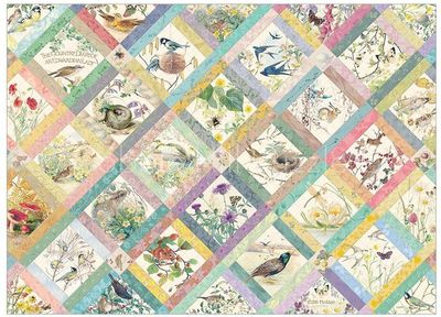 Cobble Hill 1000 Piece Jigsaw Puzzle: Country Diary Quilt