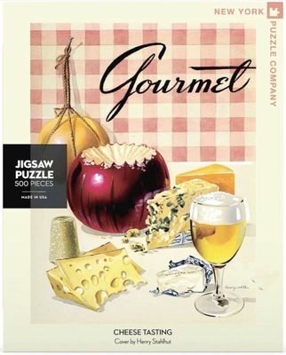 New Puzzle Company 1000 Piece Jigsaw Puzzle: Cheese Tasting