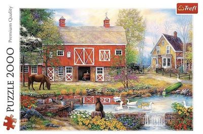 Trefl 2000 Piece Jigsaw Puzzle: Rural Life