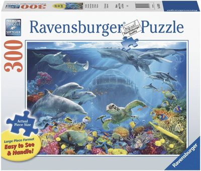 Ravensburger 300 larger Piece Jigsaw Puzzle: Life Under Water