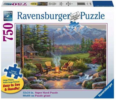 Ravensburger 750XL Piece Jigsaw Puzzle: Riverside Living Room