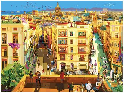 Ravensburger 1500 Piece Jigsaw Puzzle Dining in Valencia