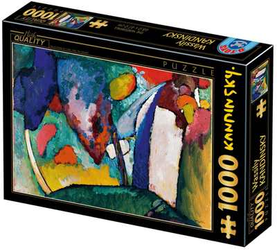 DToys 1000 Piece Jigsaw Puzzle Kandinsky The Waterfall