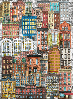 WerkShoppe 500 Piece Jigsaw Puzzle City Life