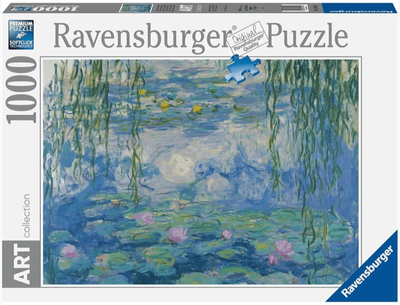 Ravensburger 1000 Piece Jigsaw Puzzle Monet Waterlilies