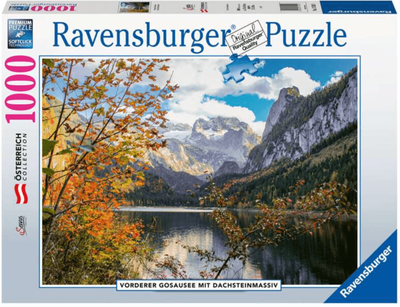 Ravensburger 1000 Piece Jigsaw Puzzle Vorderer Gosausee Dachstein Mountains