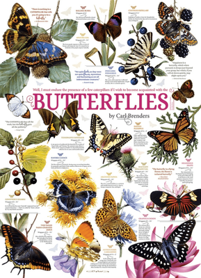 Cobble Hill 1000 Pieces Jigsaw Puzzle: Butterfly Collection