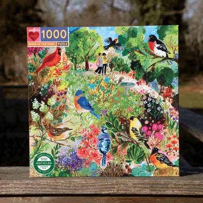 eeBoo 1000 Piece Jigsaw Puzzle: Birds in the Park