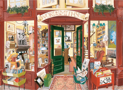 Ravensburger 1500 Piece Jigsaw Puzzle: Wordsmiths Bookshop