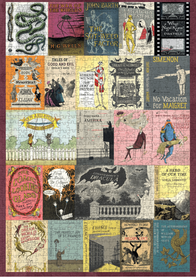 Pomegranate 1000 Piece Jigsaw Puzzle Edward Gorey&#039;s Book Covers