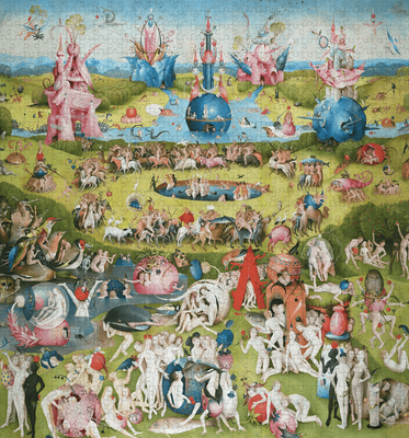 Pomegranate 1000 Piece Jigsaw Puzzle Hieronymus Bosch: The Garden of Earthly Delights