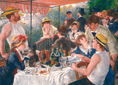 Pomegranate 1000 Piece Jigsaw Puzzle Renoir: Luncheon Of The Boating Party