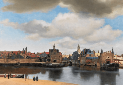 Grafika Art 1000 Piece Jigsaw Puzzle Vermeer View Of Delft