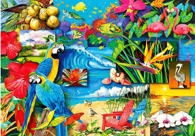 Enjoy 1000 Piece Jigsaw Puzzle Tropical Treasures