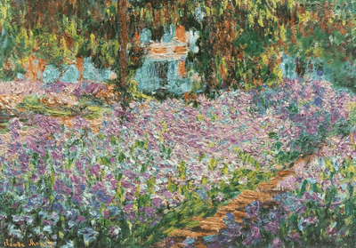 Enjoy 1000 Piece Jigsaw Puzzle Claude Monet: The Artist Garden at Giverny