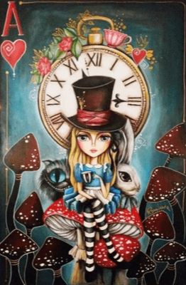 Magnolia 1000 Piece Jigsaw Puzzle Tea Time with Alice Romi Lerda Special Edition
