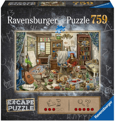 Ravensburger ESCAPE 10 Artists Studio 759 Piece Jigsaw Puzzle