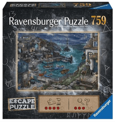 Ravensburger ESCAPE Treacherous Harbour 759 Piece Jigsaw Puzzle