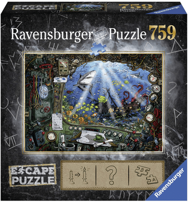 Ravensburger ESCAPE Submarine 759 Piece Jigsaw Puzzle