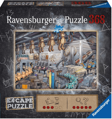 Ravensburger ESCAPE The Toy Factory 368 Piece Jigsaw Puzzle