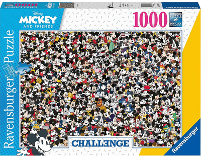 Ravensburger 1000 Piece Jigsaw Puzzle Challenge Mickey