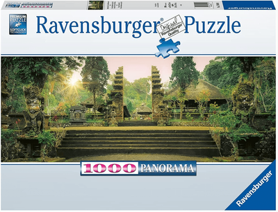 Ravensburger 1000 Piece Panorama Jigsaw Puzzle Pura Luhur Batukaru Temple Bali