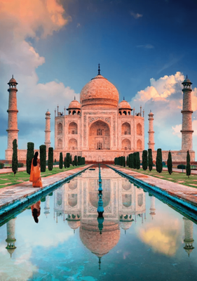 Clementoni 1500 Piece Jigsaw Puzzle: Taj Mahal