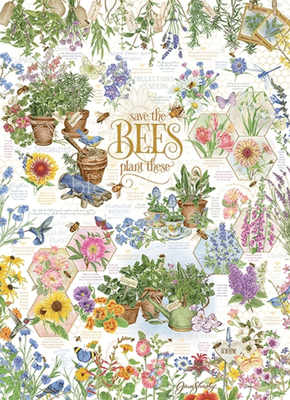 Cobble Hill 1000 Piece Jigsaw Puzzle Save The Bees