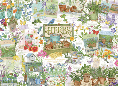 Cobble Hill 1000 Piece Jigsaw Puzzle Herb Garden