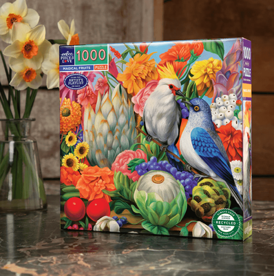 eeBoo 1000 Piece Jigsaw Puzzle: Magical Fruits