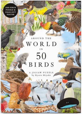 Laurence King 1000 Piece Jigsaw Puzzle Around the World in 50 Birds