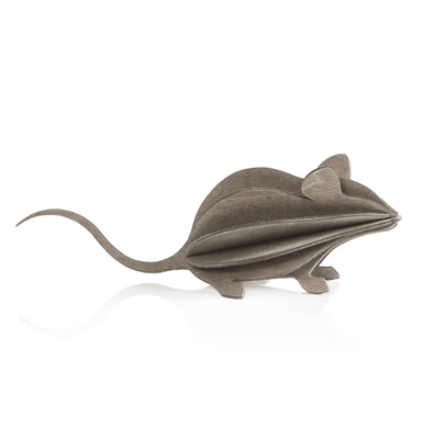 LOVI MOUSE 15cm Grey