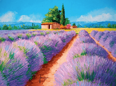 Clementoni 500 Piece Jigsaw Puzzle Lavender Scent